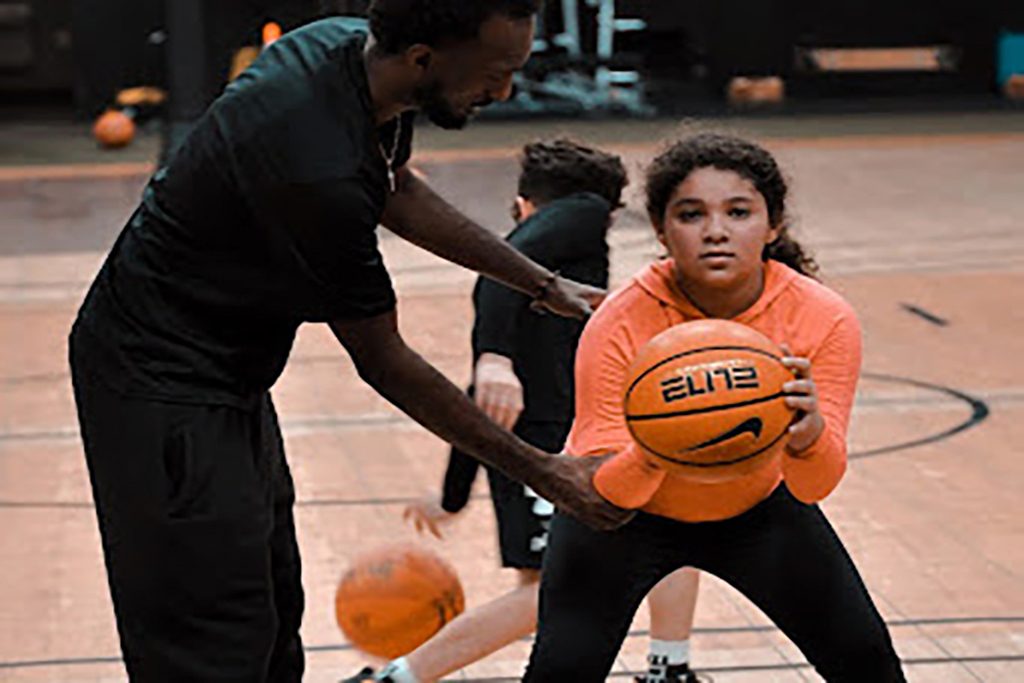 RCE Skills Academy basketball training session